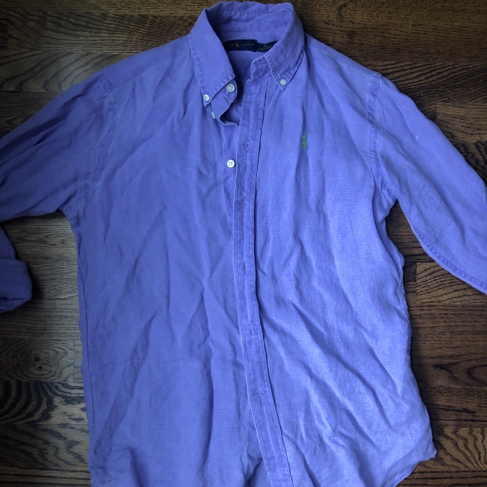 Linen Polo Button up